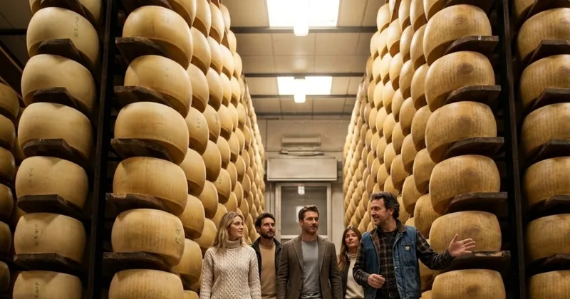 Du lait aux meules : visite et dégustation du parmesan à Parme